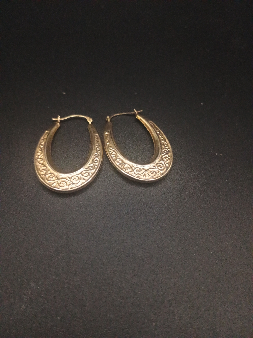 Sterling Filigree Hoop Earrings for Women